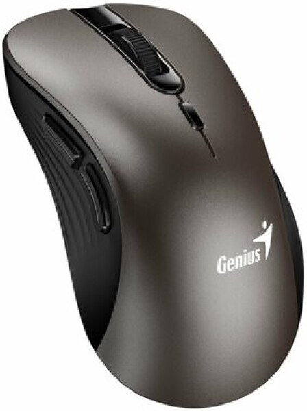 Genius Ergo 8100S titánová / Bezdrôtová myš / 1600 DPI / 2.4 GHz USB-A dongle / 1x AA (31030040402)