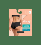 Dámske nohavičky ZERO Microfibre 2.0 Short 2P - BLACK - čierne 0004 - SLOGGI BLACK XS