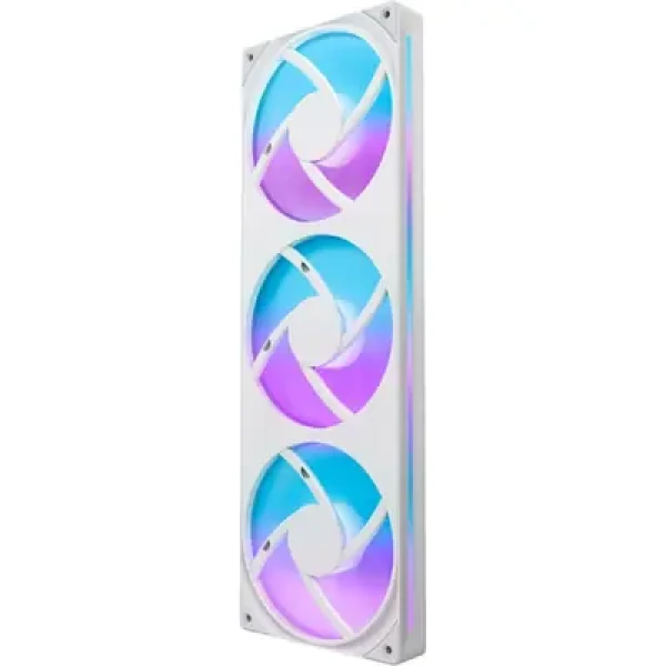 NZXT F360 RGB Core single frame fan unit biela / Ventilátor / 3x 120mm / Fluid Dynamic Bearing / 30 dB @ 2400 RPM (RF-U36HF-W1)