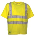 Reflexné pracovné tričko Cofra ALERT Farba: Reflexná žltá, Veľkosť: 2XL (CAALERT_00_2XL)