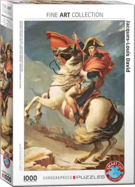 EUROGRAPHICS Puzzle Napoleon prekračujúce Alpy