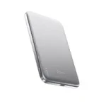 BMX SolidSafe™ Air Titanium 5K Qi2 bezdrôtová magnetická powerbanka strieborná / 5000 mAh / 20W / 1x USB-C (BMX-B3-05-SI)