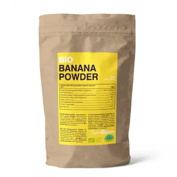 BIO Banánový prášok 200 g - GymBeam (200 g) (58729-1-200g)
