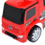 Mamido Jeździk, pchacz, chodzik 3w1, autíčko Mercedes Truck pre deti, červený