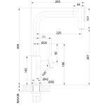 INVENA INVENA - FARSALA Drezová batéria chróm BZ-40-L01-S