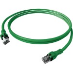 Easylan CPP1OGAGAG0005 RJ45 sieťové káble, prepojovacie káble CAT 6A S/FTP 0.50 m zelená dvojžilový tienený, bez halogénov, samozhášavý 1 ks; CPP1OGAGAG0005