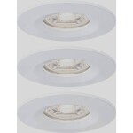 Paulmann 94299 EBL Nova mini Coin LED vstavané svetlo sada 3 ks 4 W biela; 94299