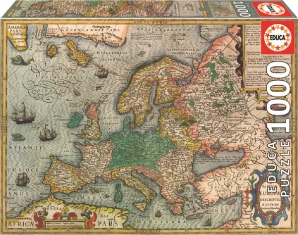 Educa Puzzle Mapa Európy