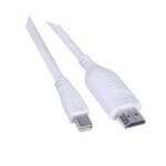 PremiumCord Mini DisplayPort - HDMI kábel M/M 2m (8592220010737)