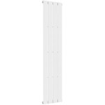 CERANO - Koupelnový radiátor Arlen - boční připojení - 558 W - bílá lesklá - 1800x300 mm CER-510843