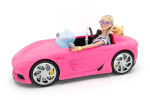 Mamido Mamido Bábika Sasha 29 cm, Autíčko Cabriolet ružové MT1612