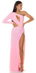 Soo Sexy! Koucla One-Arm Gala dress with cut outs Einheitsgroesse