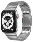 LAUT Links 2 strieborná / Remienok / pre Apple Watch 44-49 mm (L_AWL_L2_SL)