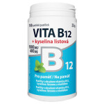 VITABALANS VITA B12 + kyselina listová 10 x 10 kapsúl