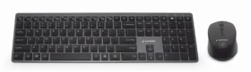 Gembird KBS-ECLIPSE-M500 / bezdrôtový set myš + klávesnica / US layout / čierna (KBS-ECLIPSE-M500)