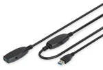 Digitus DA-73105 / Aktívny predlžovací kábel USB / USB-A - USB-A / 10 m / USB 3.2 Gen 1 / 5 Gb/s (DA-73105)