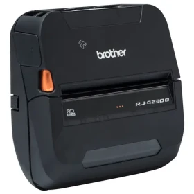 Brother RJ-4230B čierna / Mobilná tlačiareň štítkov / 4" / Priama tepelná tlač / 203 dpi / USB / Bluetooth / NFC (RJ4230BZ1)
