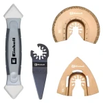 Einhell 49708750 / Príslušenstvo pre multifunkčné náradie (4 ks) / obklady a dlažba / Starlock (49708750)