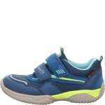 Chlapčenské celoročné topánky STORM Blue/Yellow s membránou Goretex, Superfit, 1-006386-8040, v modro-žltej farebnej kombinácii - 25