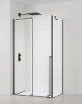 Sprchovací kút obdĺžnik 140x90 cm SAT Xmotion PVD Gun metal SATBWIXM140S90GM