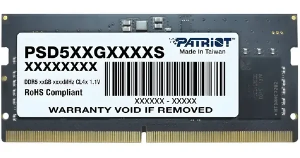 Patriot Signature Line 24GB 5600 MT/s / SO-DIMM / DDR5 / CL46 / 1,1V (PSD524G560081S)