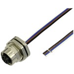 BKL Electronic Vestavná zásuvka pre čidlo/aktuátor, 2703009, piny: 3, 0.5 m, 1 ks; 2703009