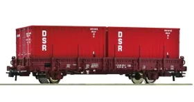 Roco 6600138 Klanicové vozidlo s kontajnermi DSR DR