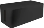 LogiLink Škatuľa na organizáciu káblov čierna / Škatuľa na organizáciu káblov / plast / 407 x 157 x 133,5 mm (KAB0062)