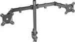 Trust GXT 1120 Mara Dual čierna / Držiak pre 2 monitory / VESA 75x75-100x100 / do 32 "/ nosnosť 16 kg (23941)