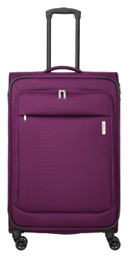 Veľký textilný kufor na kolieskach Travelite Priego L Berry