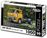 RETRO-AUTA Puzzle TRUCK č.8 Liaz 100.47 ťahač návesov (1977-1984)