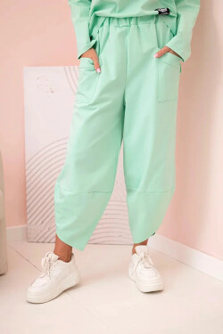 Súprava nových teplákov Punto light mint UNI