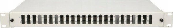 ExtraLink EXTRALINK 48 CORE FIBER OPTIC PATCH PANEL GRAY DUPLEX HOLES