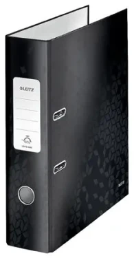 Leitz 180 ° WOW Polaminovaný pákový zakladač A4 80mm čierna / až 600 listov A4 (10050095)