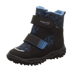 HUSKY Black/Blue Goretex Detské zimné topánky, Superfit, 1-006080-0010, modrá - 33