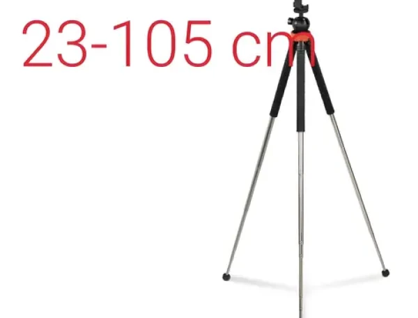 Traveller Pro 105 čierna / Statív / pre smartphone a GoPro / hliníkový / výška 23-105 cm / 455 g (4620)