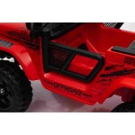 Mamido Mamido Elektrické autíčko OFF ROAD EXTREME 4x4 červené 24V | 200W | 50 kg | EVA | LED | 2,4 Ghz | ECO koža