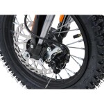 Mamido Detská benzínová motorka RamiGO NITRO 60CC oranžová