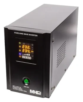 MHPower MPU-1050-24 / Záložný zdroj UPS / 1050W / 24V / čistý sínus / 7,7 kg (MPU-1050-24)