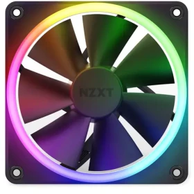 NZXT F120 PWM čierna / 120mm / Fluid Dynamic Bearing / 27.5 dB @ 1800 RPM / 50.18 CFM / 4-Pin PMW (RF-R12SF-B1)