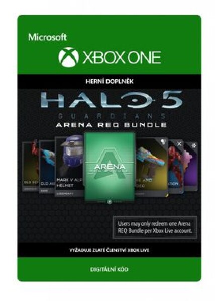 XONE Halo 5 Guardians: Arena REQ Bundle / Elektronická licencia / Akčné / Angličtina / od 16 rokov / Hra pre Xbox One (7CN-00018)