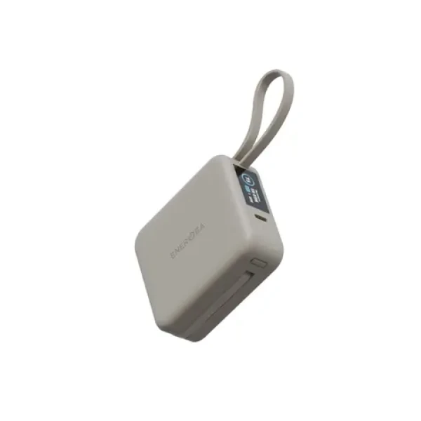 Energea MagPac Mini PLUS powerbanka béžová / 10000mAh / MagSafe / 3x USB-C (8885020102321)