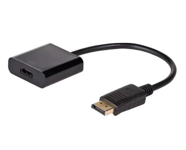 Akyga čierna / Adaptér DisplayPort - HDMI (AK-AD-11)