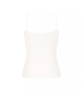 Dámsky top ZERO Feel 2.0 Špagetový top - WHITE - biely 00GZ - SLOGGI WHITE L