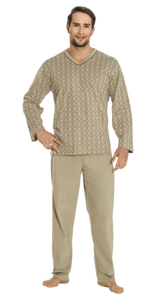 Pánske pyžamo Luna 795 M-2XL tmavě modrá L