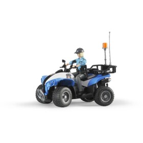 Bruder 63010 Quad polícia s figúrkou