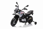 Mamido Detská elektrická motorka BMW F850 GS biela