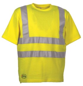 Reflexné pracovné tričko Cofra ALERT Farba: Reflexná žltá, Veľkosť: 2XL (CAALERT_00_2XL)