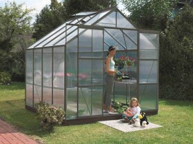 Záhradný skleník z polykarbonátu Vitavia Uranus 6700 PC 4 mm (zelený)