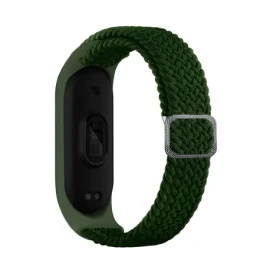 Beline Textilný opasok zelený / Remienok / XIAOMI Mi Band 3 / Mi Band 4